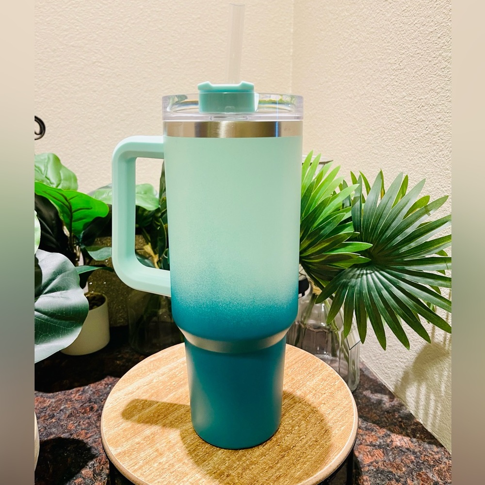 RARE Limited Edition Stanley Quencher Turquoise OMBRÉ - Picture 7 of 17